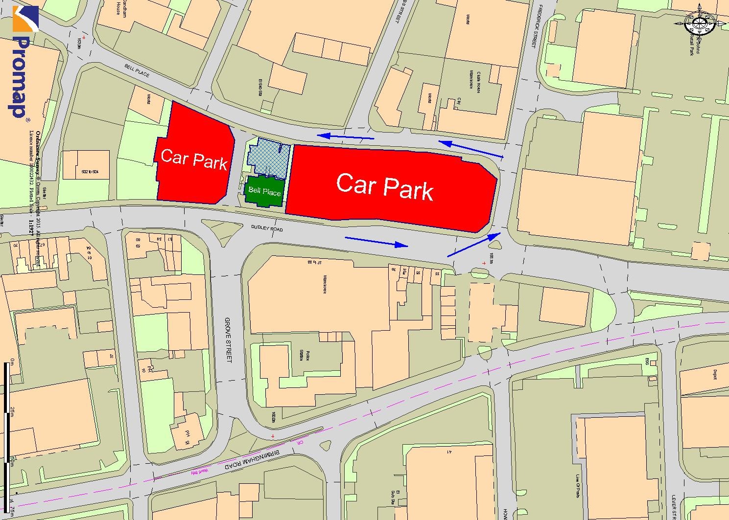 Car Parking Plan Wolverhampton